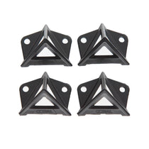 Coral Essentials Painters Pyramid Stands For Furniture And Painted Surface Support 32mm Tall 4 Piece Set - Black