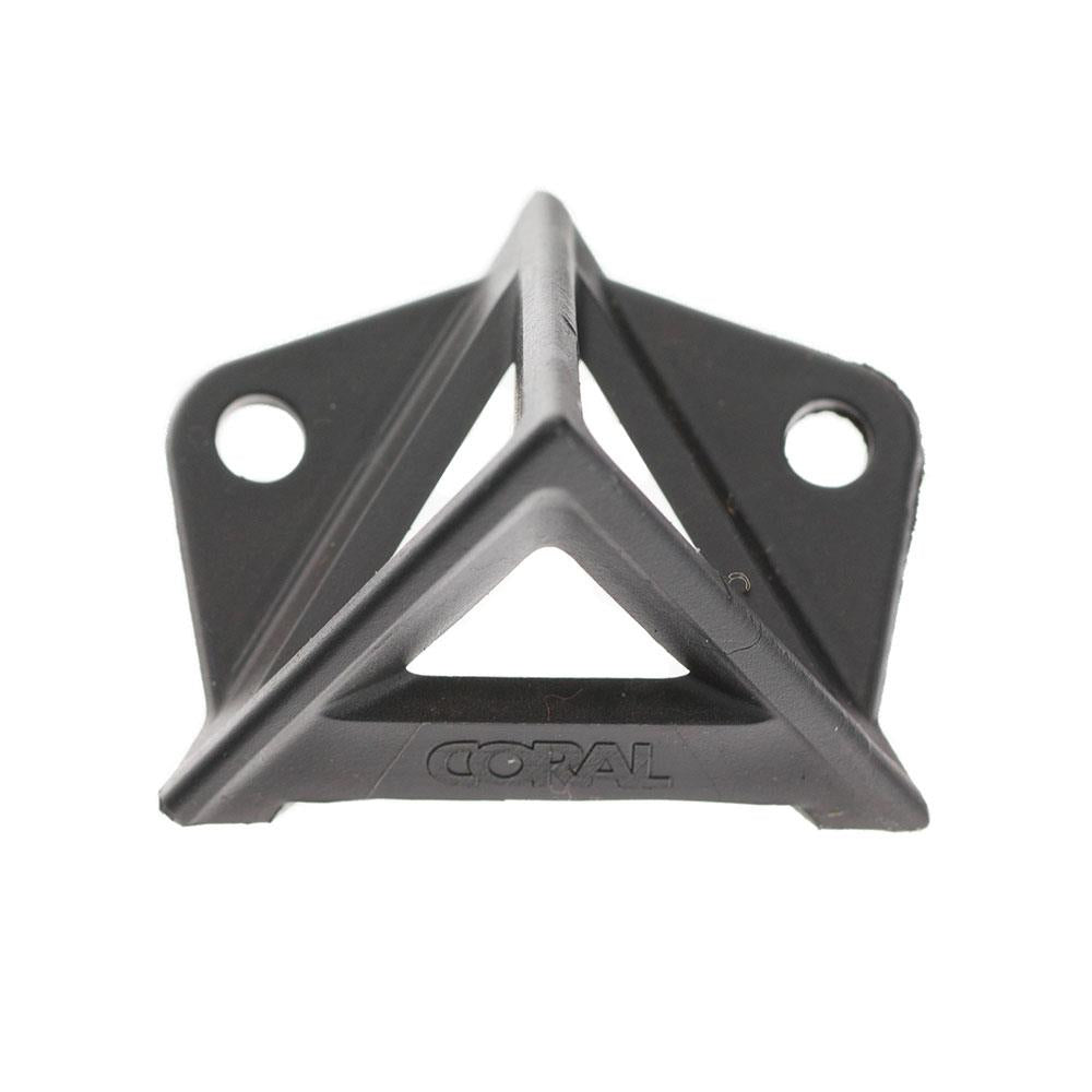 Coral Essentials Painters Pyramid Stands For Furniture And Painted Surface Support 32mm Tall 4 Piece Set - Black