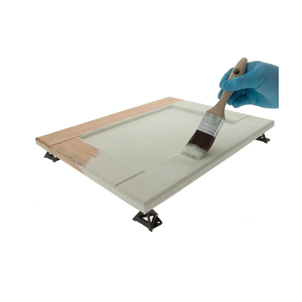 Coral Essentials Painters Pyramid Stands For Furniture And Painted Surface Support 32mm Tall 4 Piece Set - Black