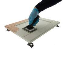 Coral Essentials Painters Pyramid Stands For Furniture And Painted Surface Support 32mm Tall 4 Piece Set - Black
