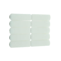 Coral Foam Coater Paint Mini Roller Cover With High Density Foam Sleeve Material 4 Inch 10 Piece Set - White