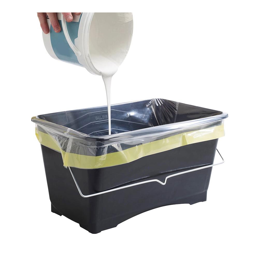 Coral Paintwiz 15 Litre Paint Scuttle Liners With Coreflex For Easy Clean Up 8 Piece Pack - Translucent