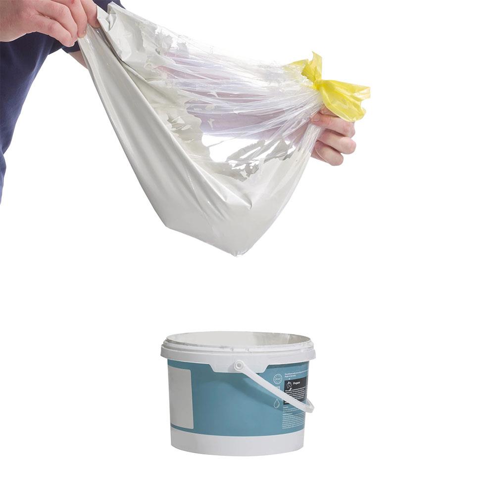 Coral Paintwiz 15 Litre Paint Scuttle Liners With Coreflex For Easy Clean Up 8 Piece Pack - Translucent