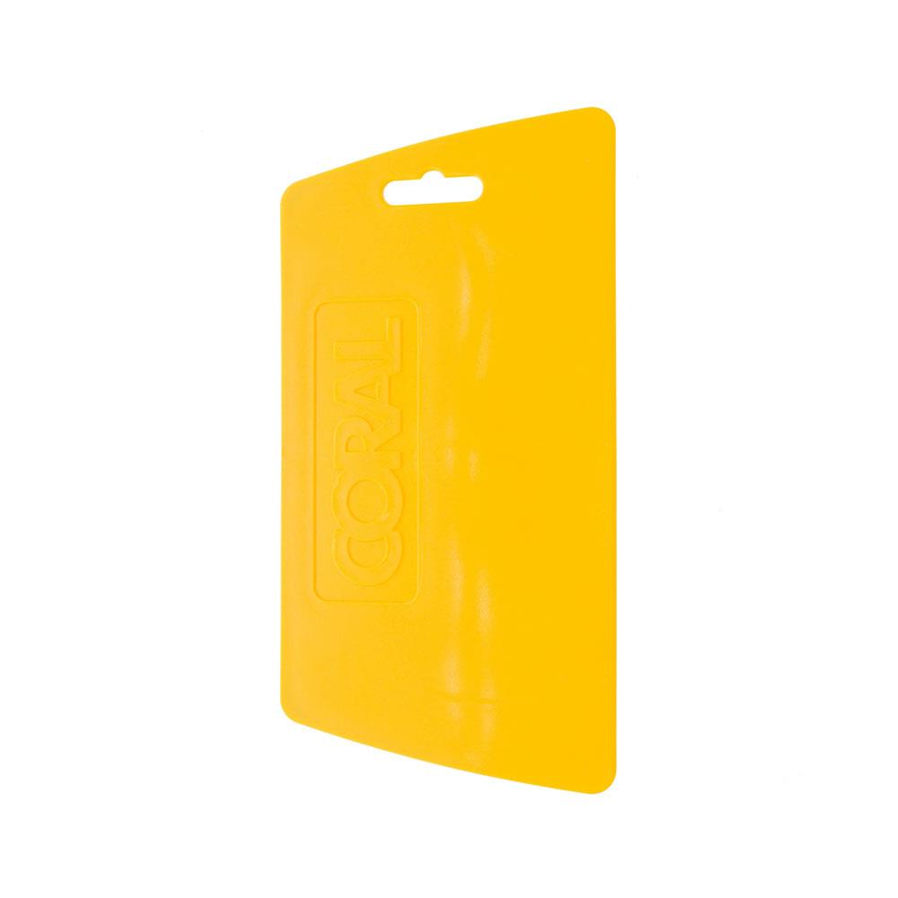 Coral Paperwiz Flexible 3-In-1 Wallpaper Tool For Paper Hanging Trim Guide 8.2 Inch - Yellow