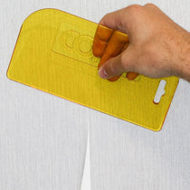 Coral Paperwiz Original 3-In-1 Wallpaper Tool For Paper-Hanging Trim Guide And Paint Shield 8.2 Inch - Yellow