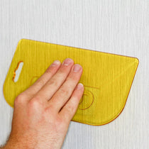 Coral Paperwiz Original 3-In-1 Wallpaper Tool For Paper-Hanging Trim Guide And Paint Shield 8.2 Inch - Yellow