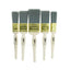 Coral Precision Paint Brushes With Platinum Easy Clean Filaments 5 Piece Set - White