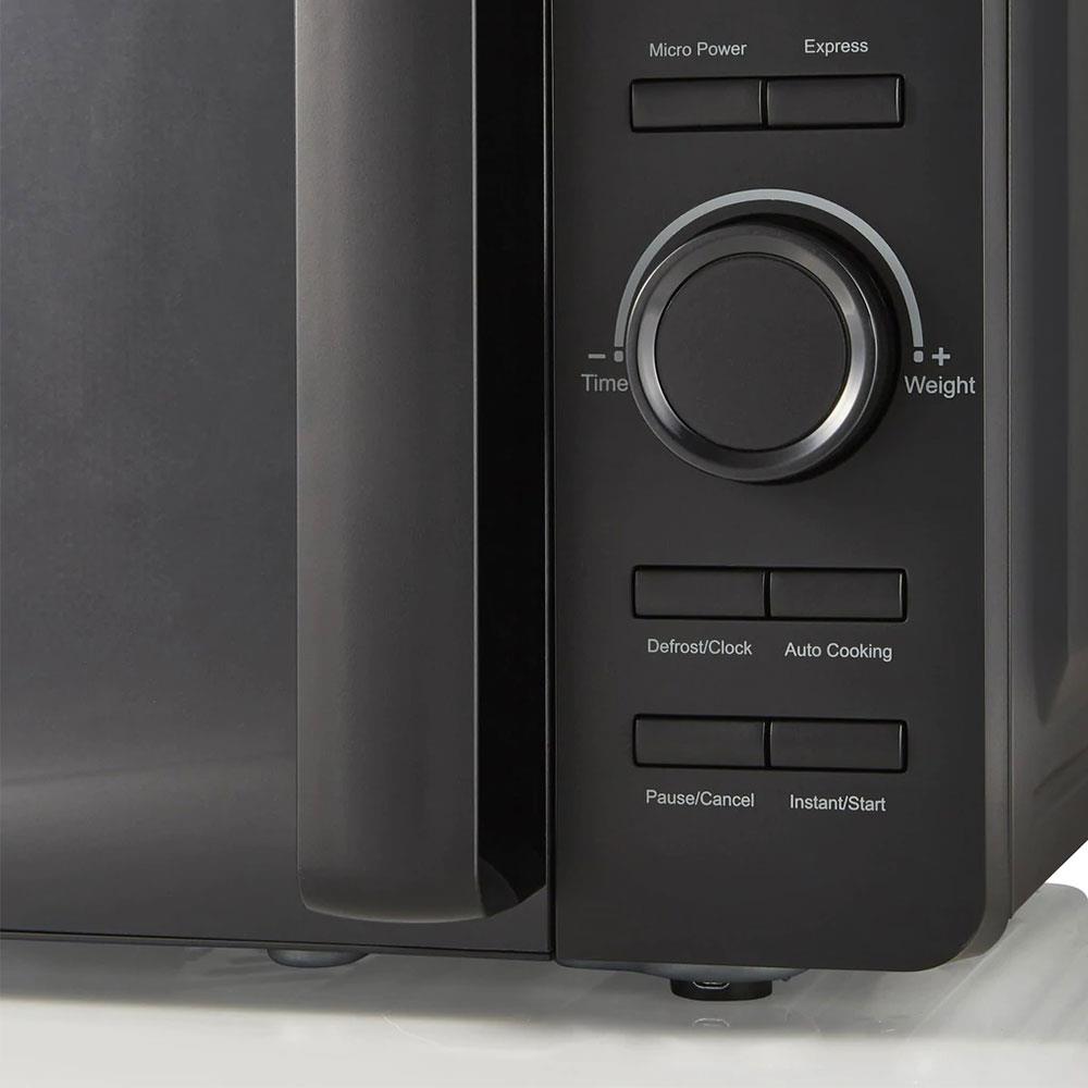 Swan Stealth Digital Microwave Glass Various Power Levels 800 W 20 Litre - Black