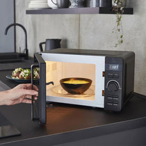 Swan Stealth Digital Microwave Glass Various Power Levels 800 W 20 Litre - Black