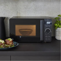 Swan Stealth Digital Microwave Glass Various Power Levels 800 W 20 Litre - Black