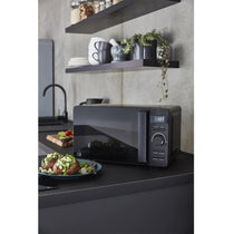 Swan Stealth Digital Microwave Glass Various Power Levels 800 W 20 Litre - Black