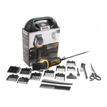 Wahl Extreme Grip Pro Hair Clipper With 10 Attachment Combs - Black/Yellow