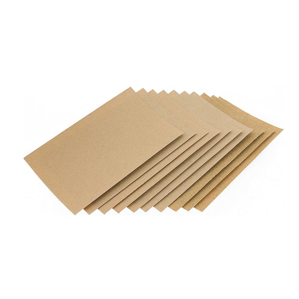 Coral Essentials Abrasive Sandpaper Sheets With Fine Medium And Coarse Grits 10 Piece Set
