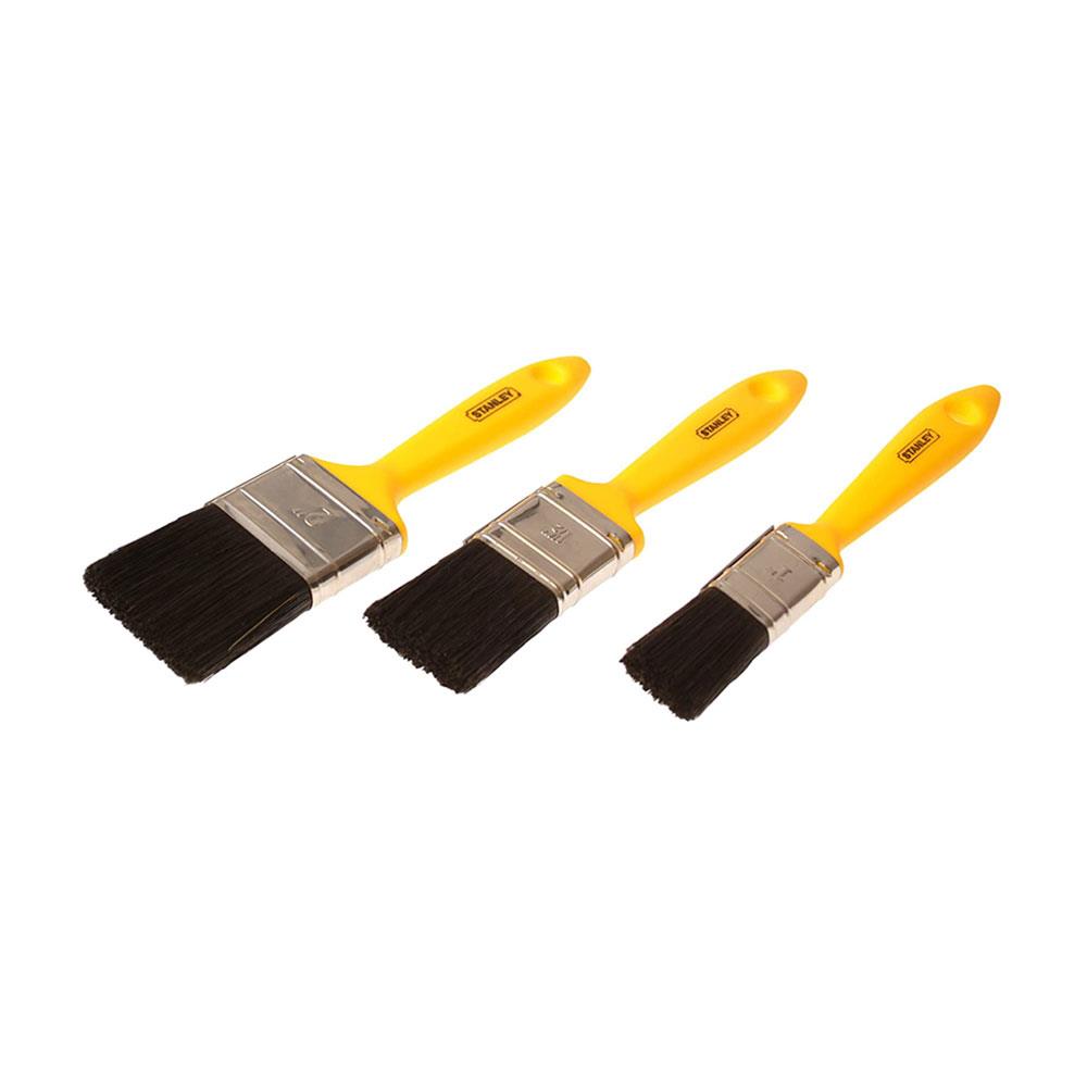 Stanley Painting And Decorating Tool Set Trays Rollers Brush Dust Sheet - 11 Piece