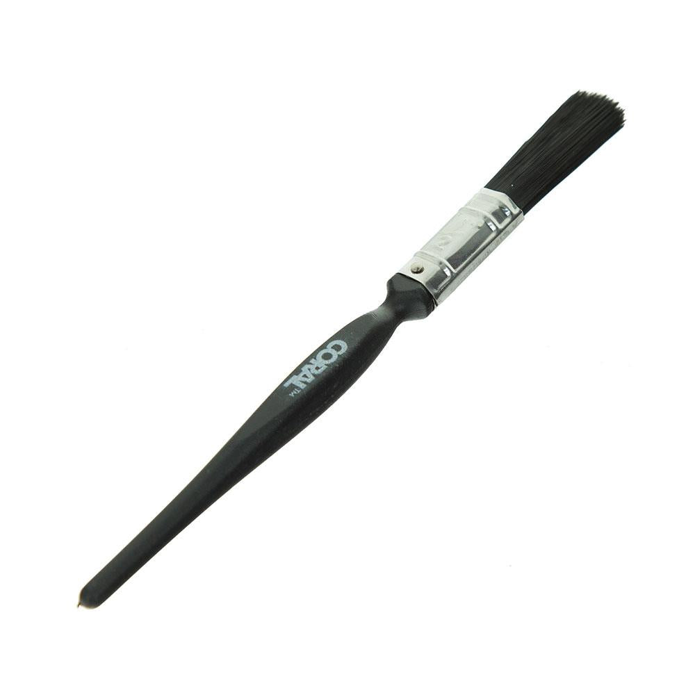 Coral Endurance Paint Brush With Tapered Filament Paintbrush Head And Kaiser Handle 0.5 Inch - Black Main image