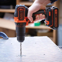 Black & Decker 18V Hammer Drill And Detail Sander Twin Kit With 1.5Ah Battery And 1A Charger In Soft Bag