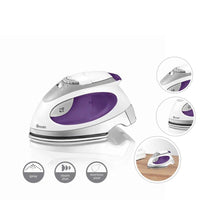 Swan Dual Voltage Steam Light Travel Iron With Pouch Stainless Steel Base Plate - SI3070N