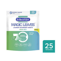 Dr. Beckmann Magic Leaves Non-Bio Laundry Detergent Sheets - 25 Washes