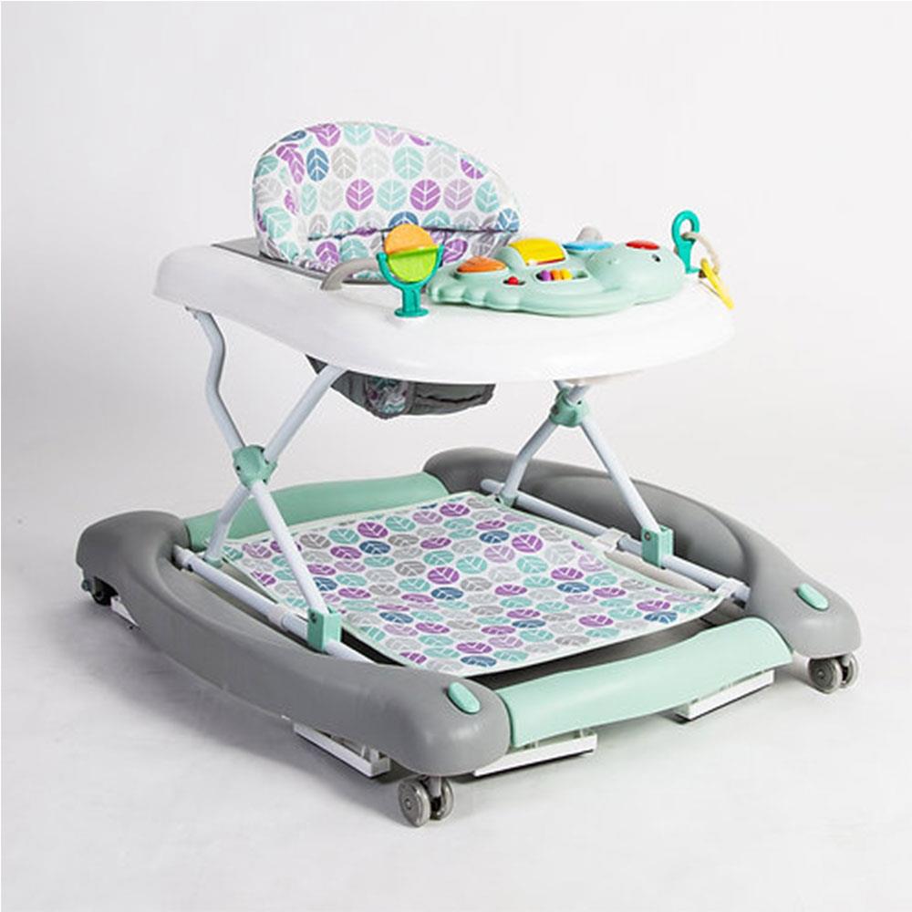 Red Kite Baby Go Round Twist And Walk 3 In 1 Baby Walker Rocker And Push Along - Aqua Dino