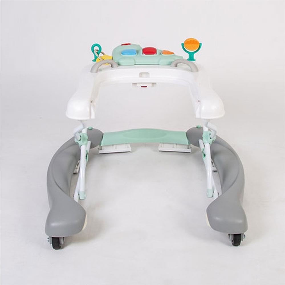 Red Kite Baby Go Round Twist And Walk 3 In 1 Baby Walker Rocker And Push Along - Aqua Dino