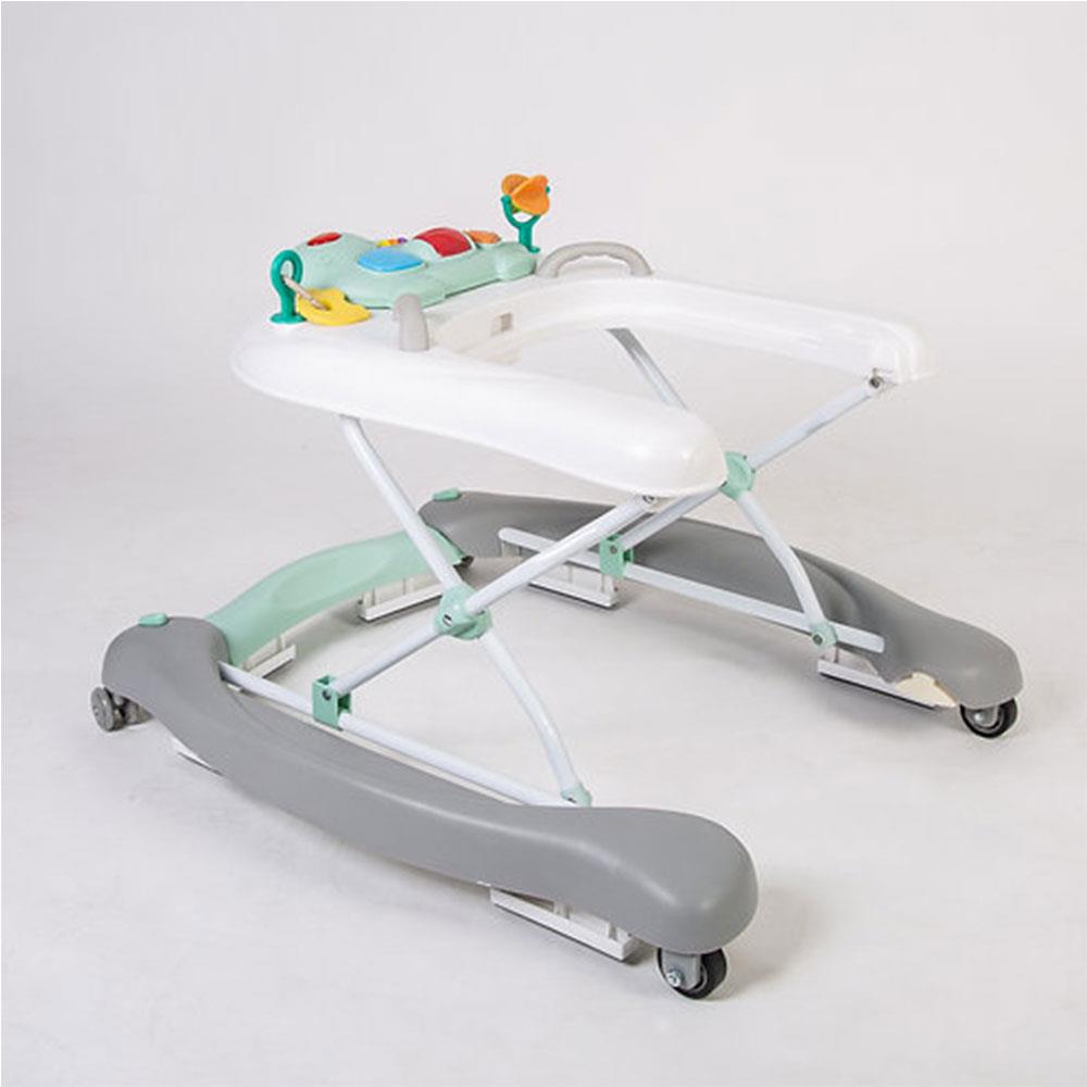 Red Kite Baby Go Round Twist And Walk 3 In 1 Baby Walker Rocker And Push Along - Aqua Dino