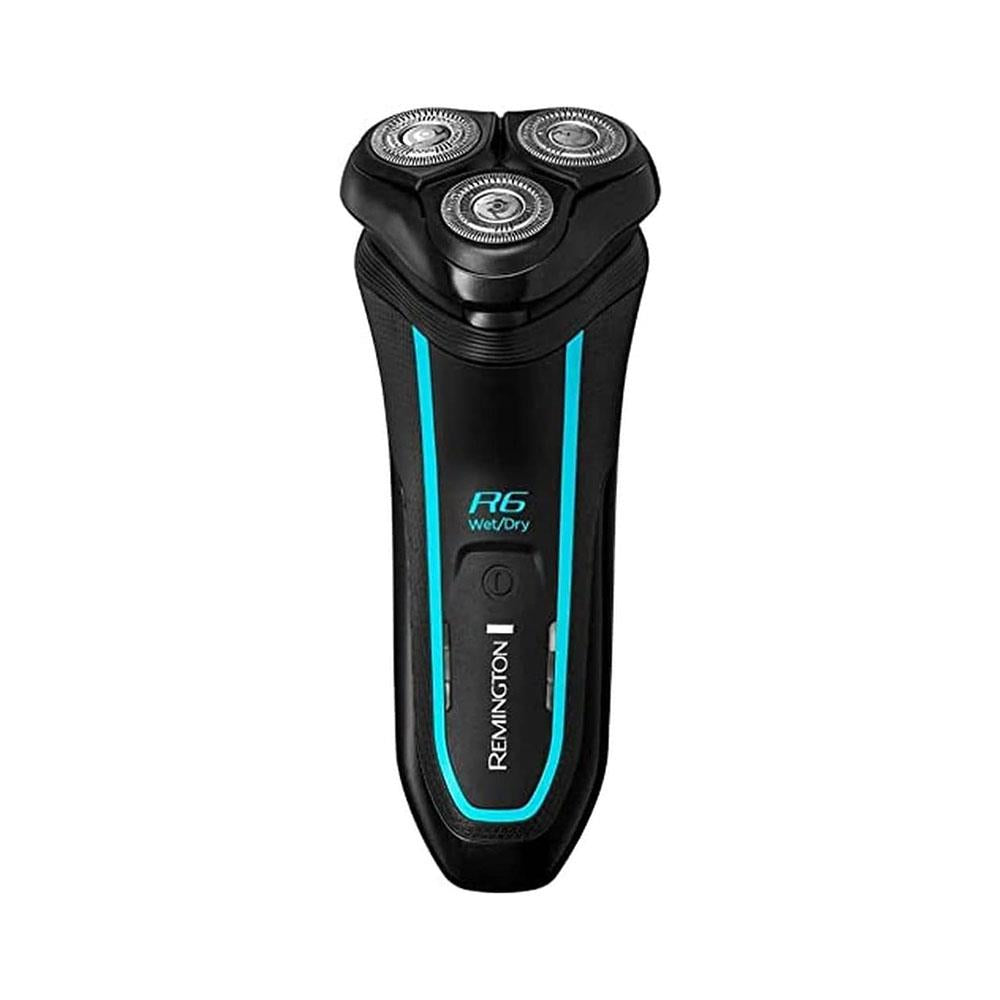 Remington R6 Style Series Aqua Wet And Dry Rotary Electric Shaver - Black Main image
