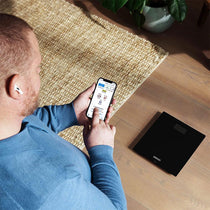 Omron Intelli IT Smart Digital Bathroom Scales With Bluetooth Compatibility With App - Black