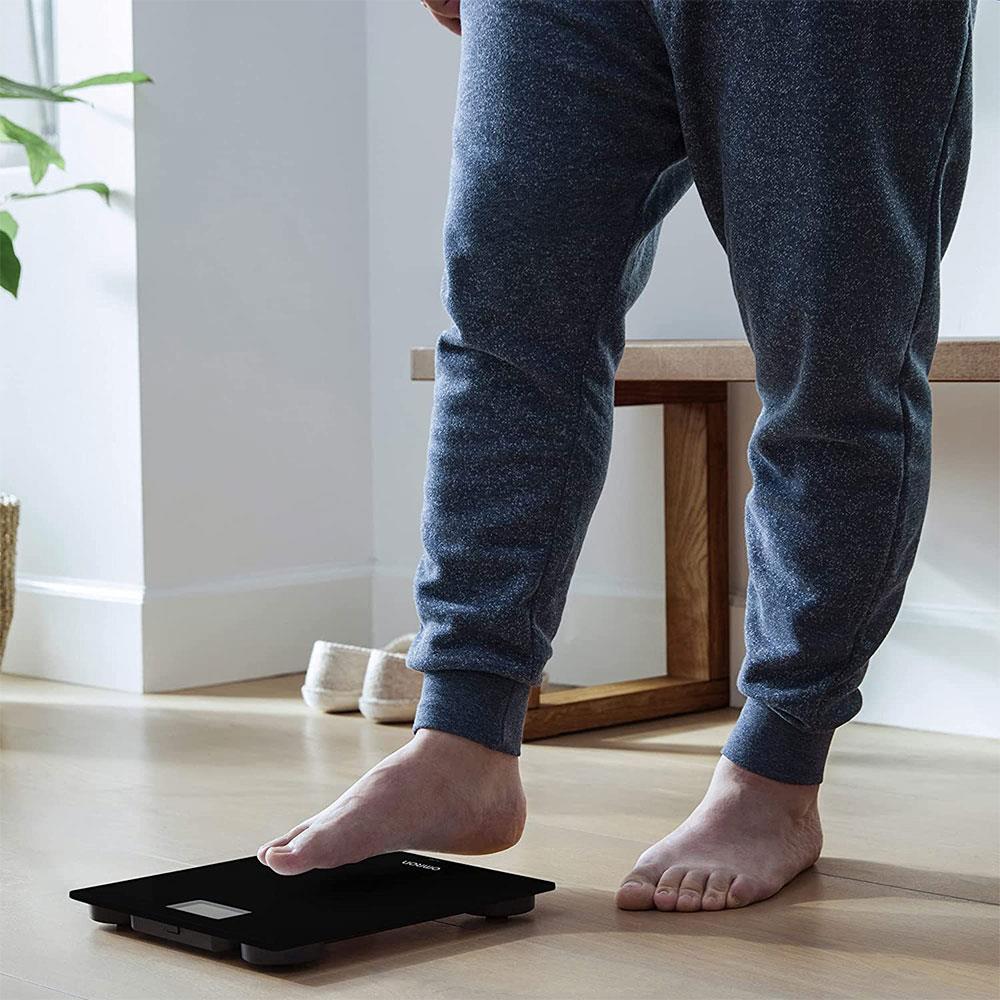 Omron Intelli IT Smart Digital Bathroom Scales With Bluetooth Compatibility With App - Black