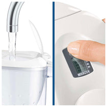 Brita Marella Water Filter Jug With Cartridge Plastic 2.4 Litres - White