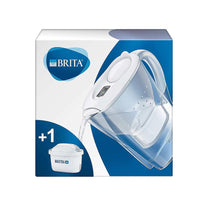 Brita Marella Water Filter Jug With Cartridge Plastic 2.4 Litres - White