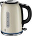 Russell Hobbs Quiet Boil Jug Kettle Stainless Steel 3000 W 1.7 Litre - Cream