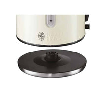 Russell Hobbs Quiet Boil Jug Kettle Stainless Steel 3000 W 1.7 Litre - Cream