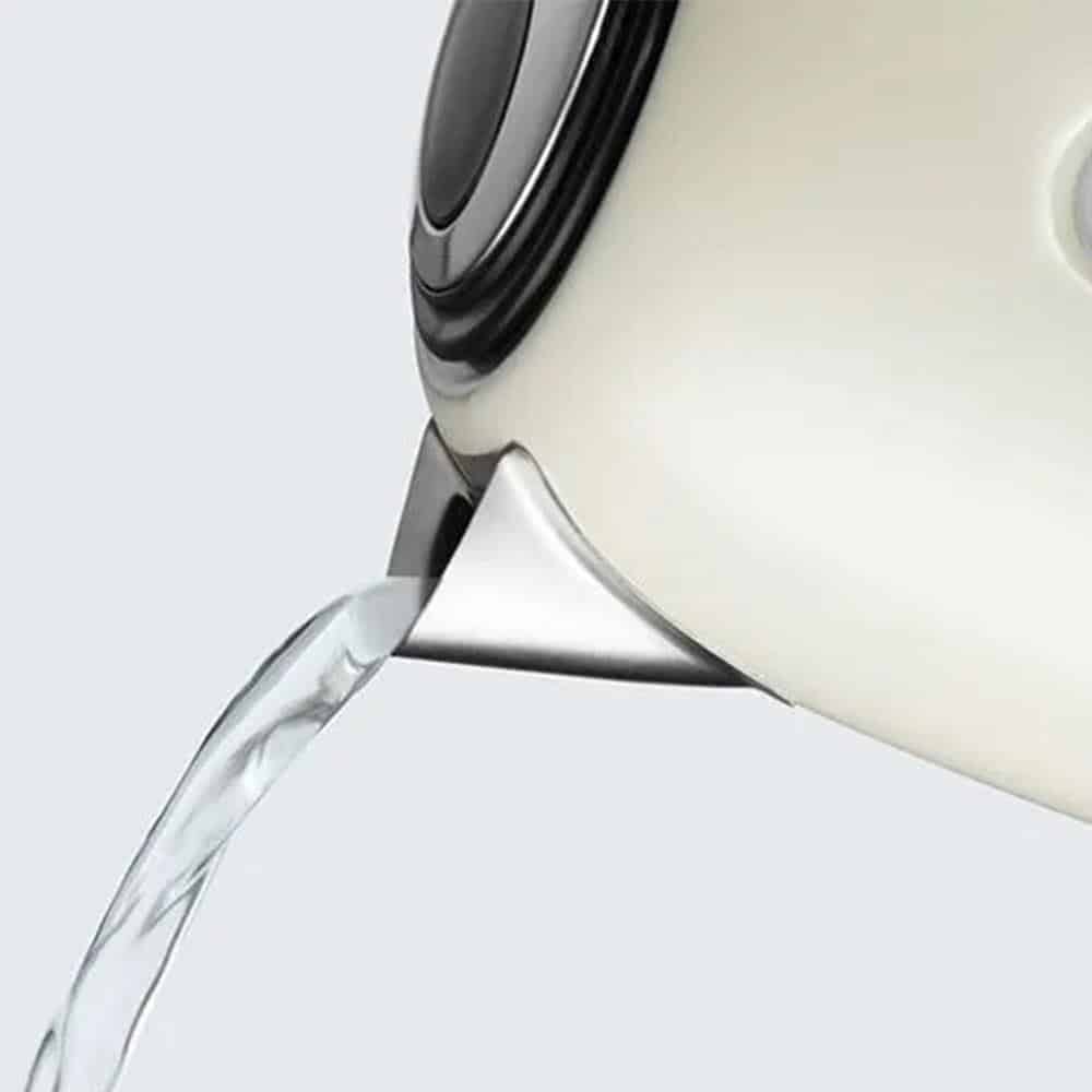 Russell Hobbs Quiet Boil Jug Kettle Stainless Steel 3000 W 1.7 Litre - Cream