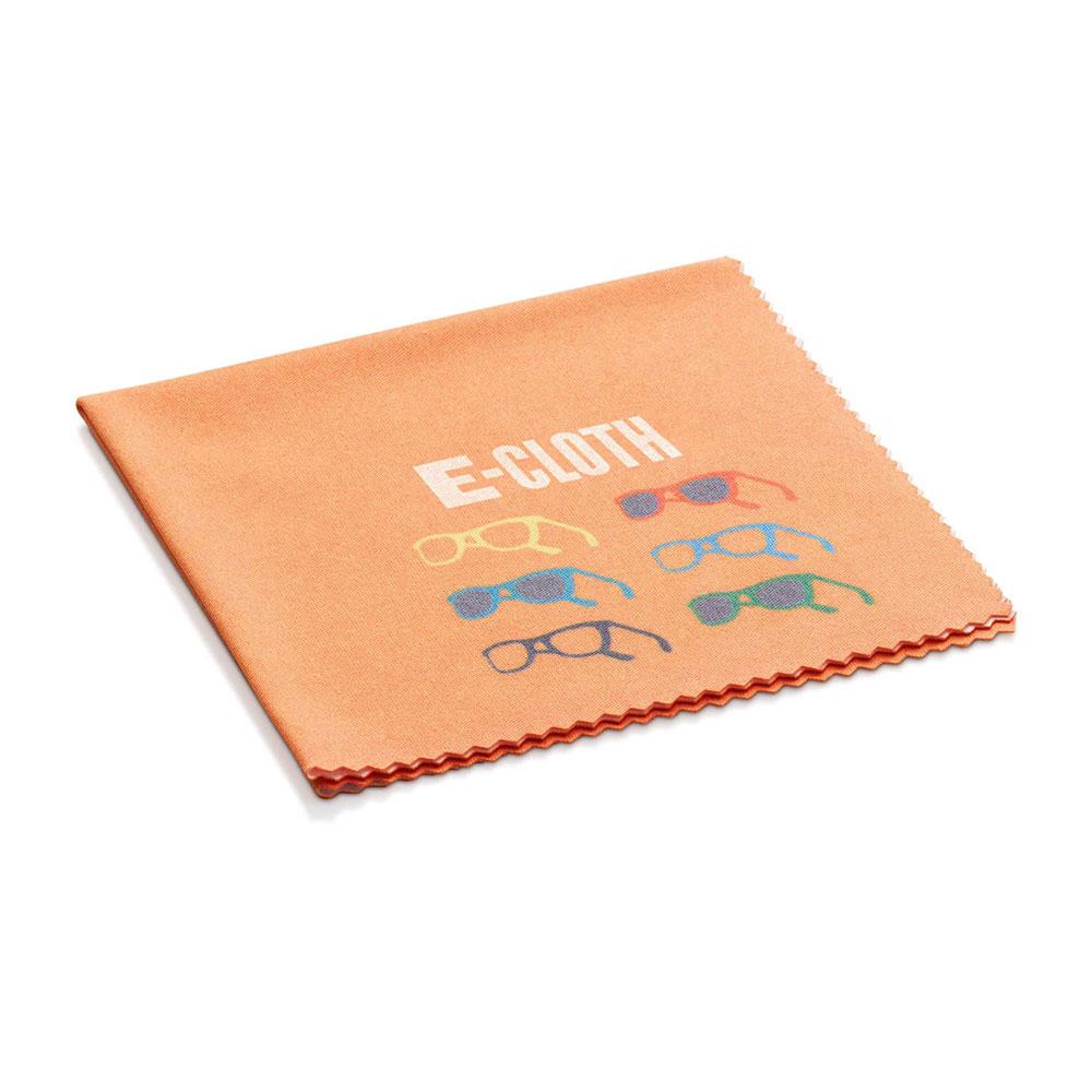 E-Cloth GLC Eyeglasses Cloth Sunglasses And  Spectacles Glasses Cloth 19cm x 19cm - Orange Main image