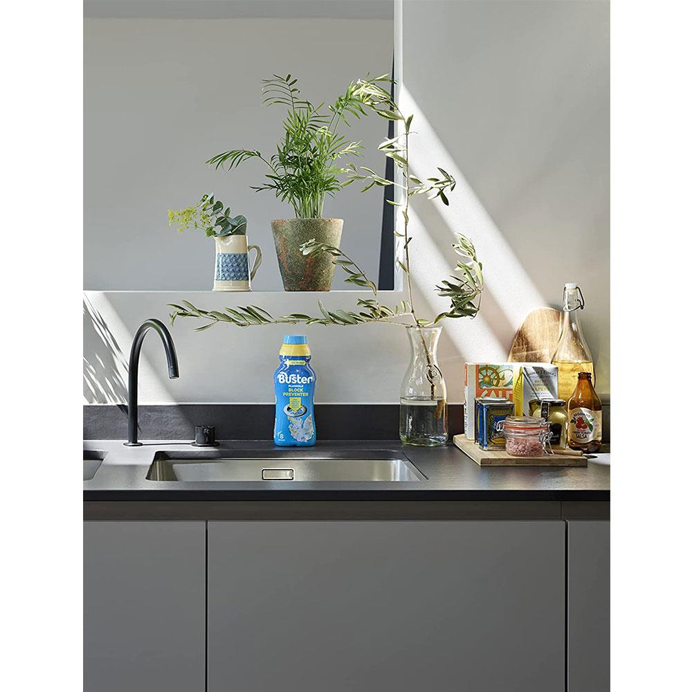 Buster Kitchen Bathroom Sinks Showers Baths Deep Clean Foamer 500ml