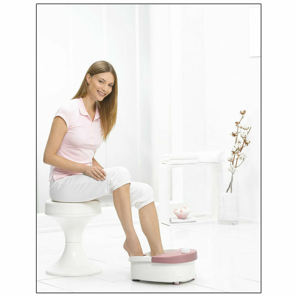 Beurer FB20 Foot Spa Comfortable Care And Massage For Your Feet With 3 Pedicure Attachments