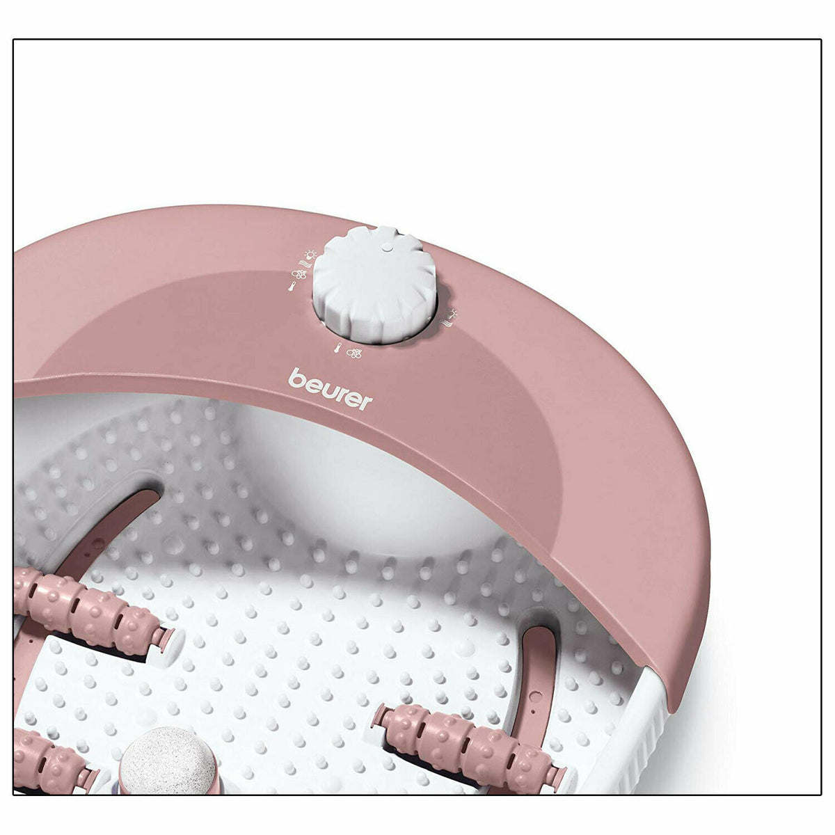 Beurer FB20 Foot Spa Comfortable Care And Massage For Your Feet With 3 Pedicure Attachments