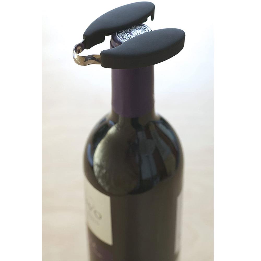 KitchenCraft BarCraft Deluxe Lever-Arm Corkscrew Luxury Wine Bottle Opener Gift Set