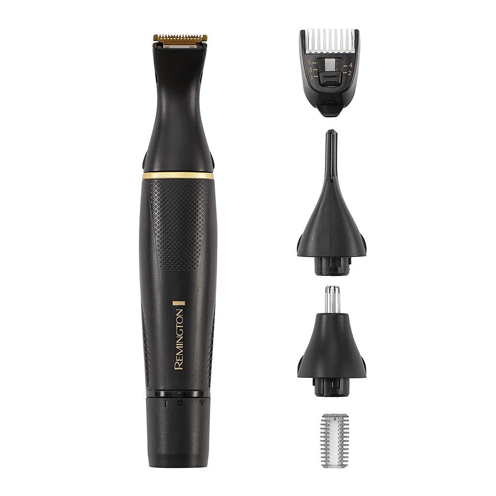 Remington T-Series Detail Grooming Kit Nose Ear Eyebrow Beard And Hair Trimmer - Black