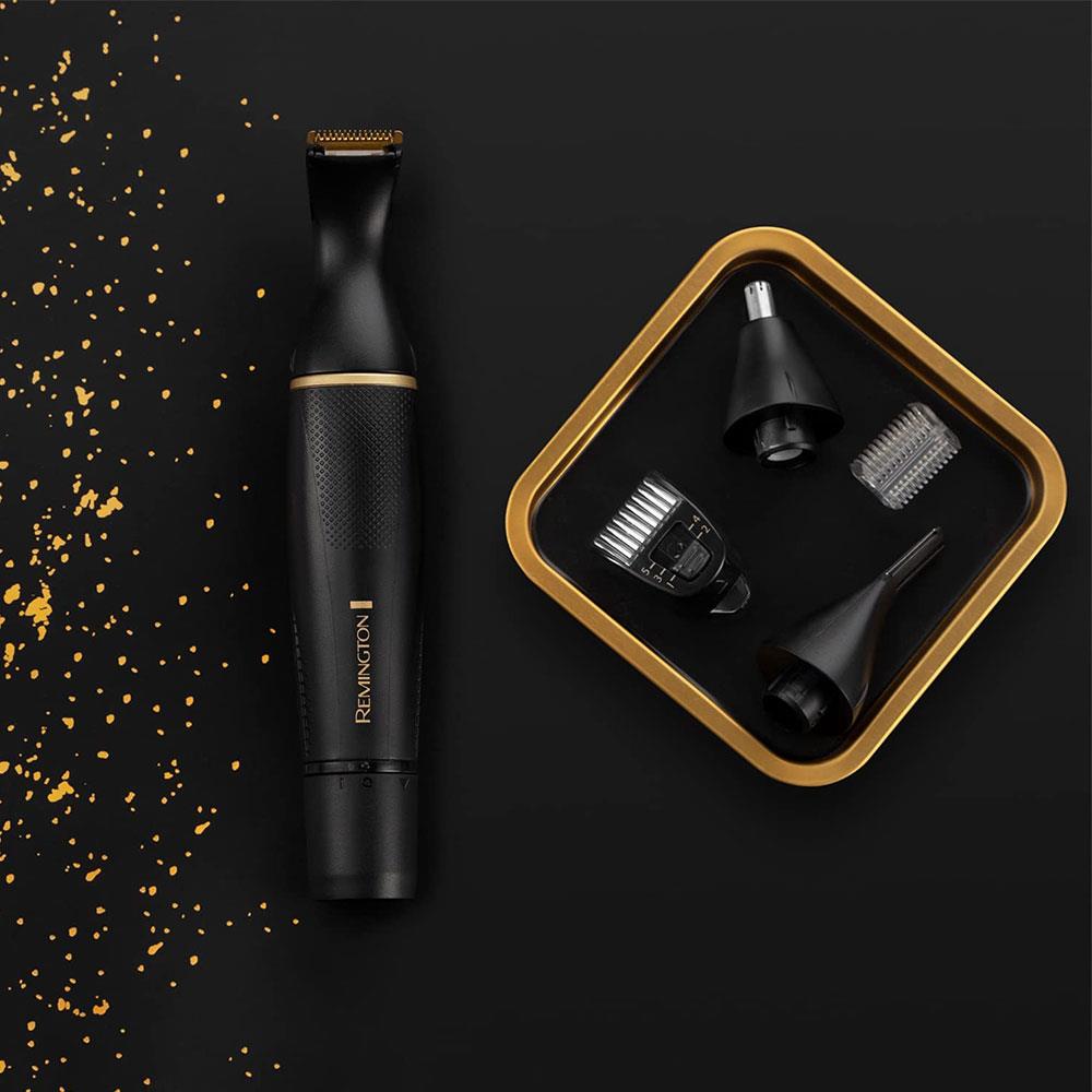 Remington T-Series Detail Grooming Kit Nose Ear Eyebrow Beard And Hair Trimmer - Black