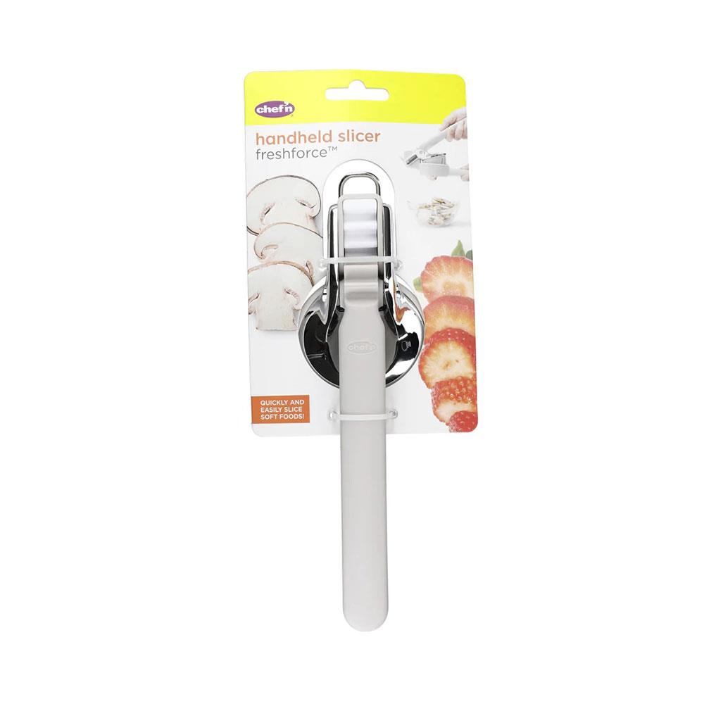 KitchenCraft Chef'n Freshforce Handheld Slicer For Chopping Vegetables And Fruit - Grey Secondary image