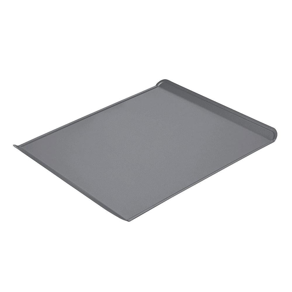 KitchenCraft Chicago Metallic Non Stick Large Heavy Duty Cookie Sheet Metal 40cm x 35cm - Grey