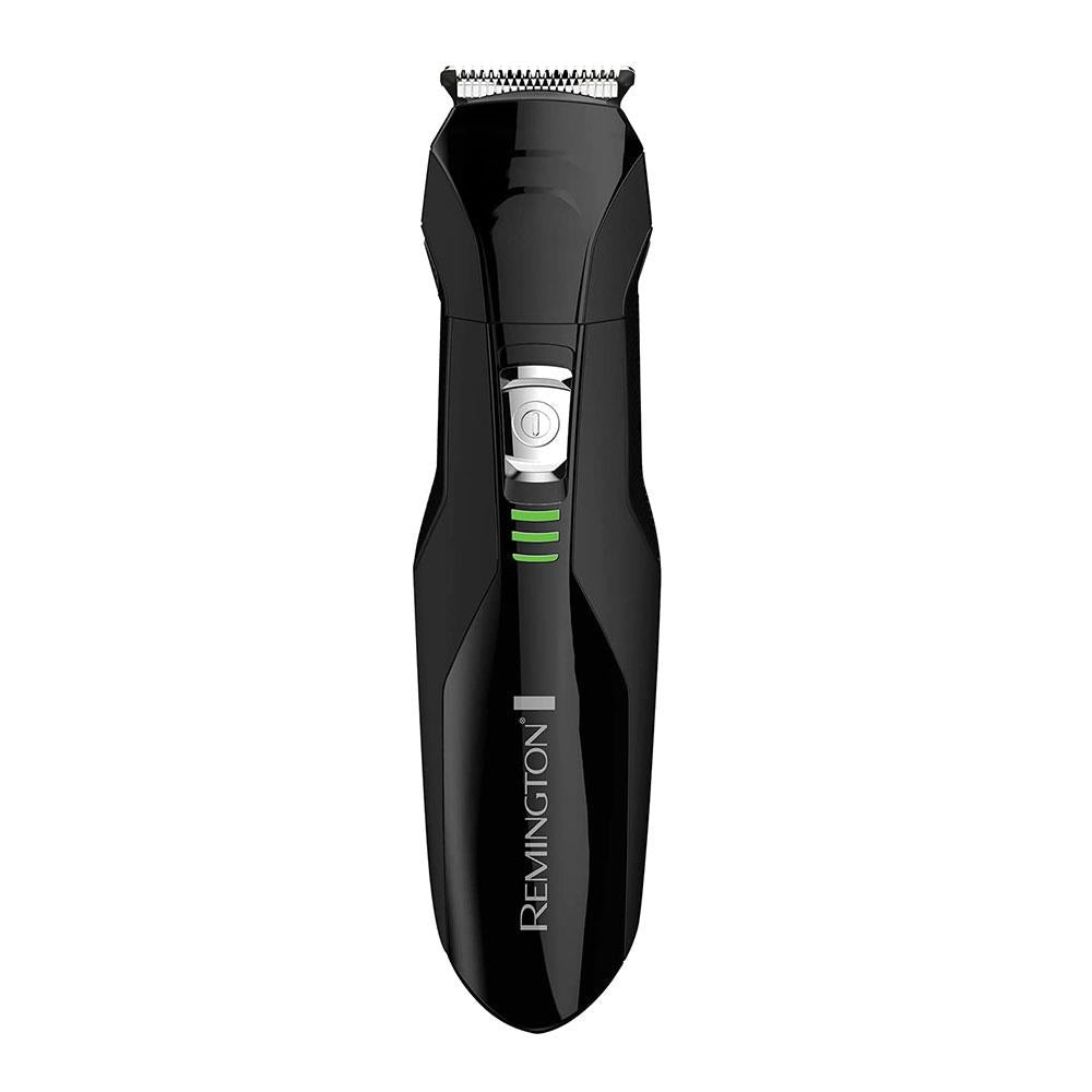 Remington All-in-One Grooming Kit Nose Ear Beard Trimmer And Hair Clipper With Mini Foil Shaver - Black