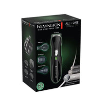 Remington All-in-One Grooming Kit Nose Ear Beard Trimmer And Hair Clipper With Mini Foil Shaver - Black