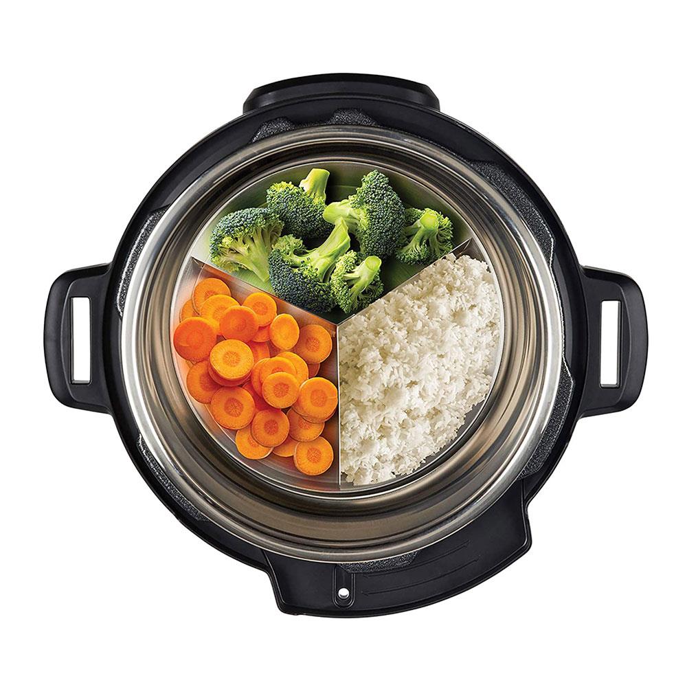 KitchenCraft Instant Pot Stainless Steel Round Cook/Bake Pan 18cm x 5cm - Red