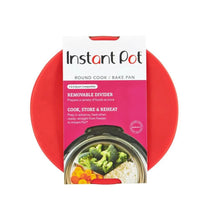 KitchenCraft Instant Pot Stainless Steel Round Cook/Bake Pan 18cm x 5cm - Red