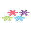 KitchenCraft Colourworks Pan Separators Non-Slip Anti-Scratch Pan Protectors 38cm - Set of 4