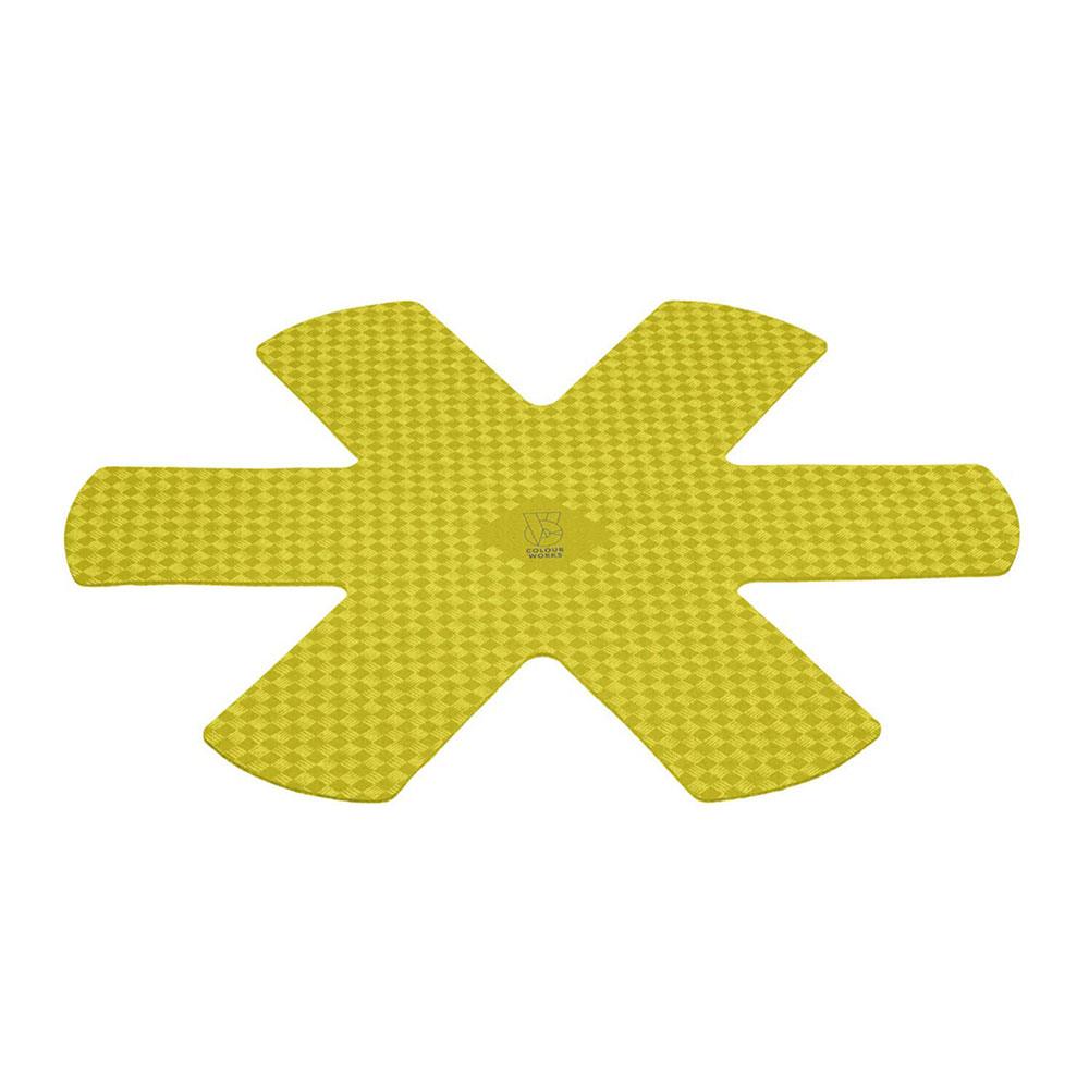 KitchenCraft Colourworks Pan Separators Non-Slip Anti-Scratch Pan Protectors 38cm - Set of 4