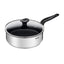 Tefal Primary 24cm Saute Pan With Glass Lid Non-Stick Premium Stainless Steel - Silver