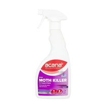 Acana Carpet And Fabric Moth Killer Fresh Linen With Lavender Freshener 500ml Spray